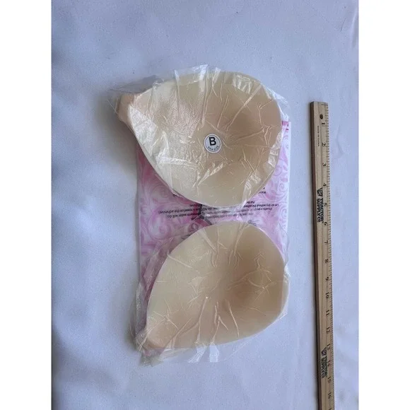 Femagique Silicone Adhesive Strapless Backless Bra Womens B Cream New FSASB-OWB - Picture 4 of 13